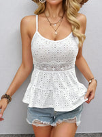 Eyelet Lace Detail Cami
